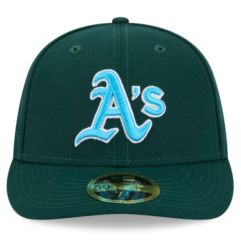 Oakland Athletics MLB Athletics 2024 Fathers Day Low 59FIFTY Fitted Hat