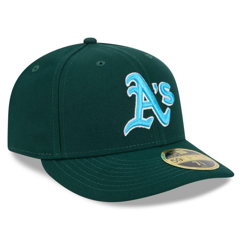 Oakland Athletics MLB Athletics 2024 Fathers Day Low 59FIFTY Fitted Hat