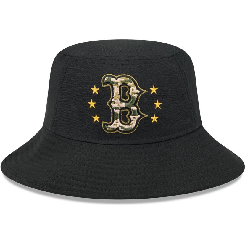 Boston Red Sox MLB Boston Sox 2024 Armed Forces Day Bucket Hat