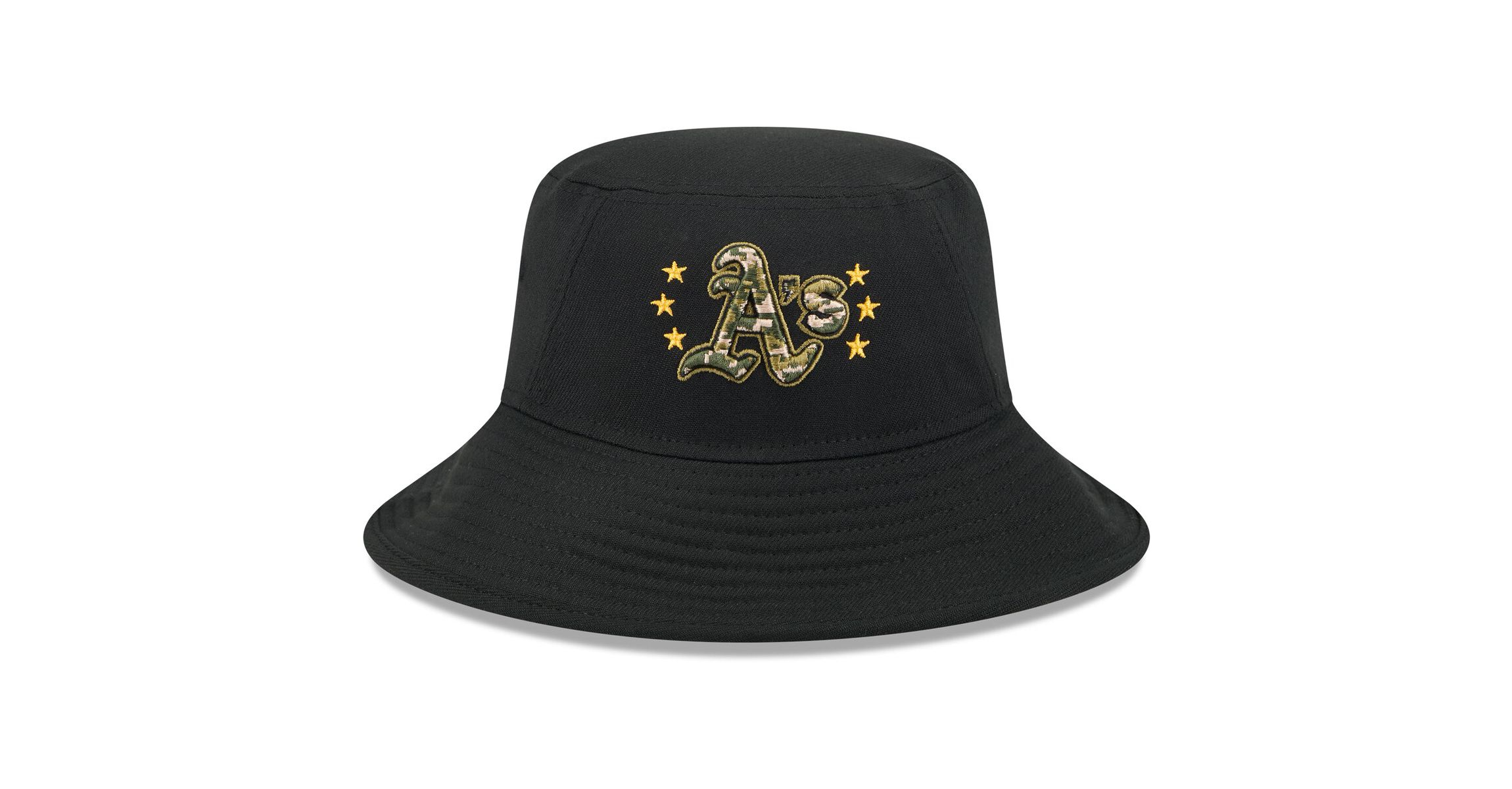 Oakland Athletics MLB Athletics 2024 Armed Forces Day Bucket Hat