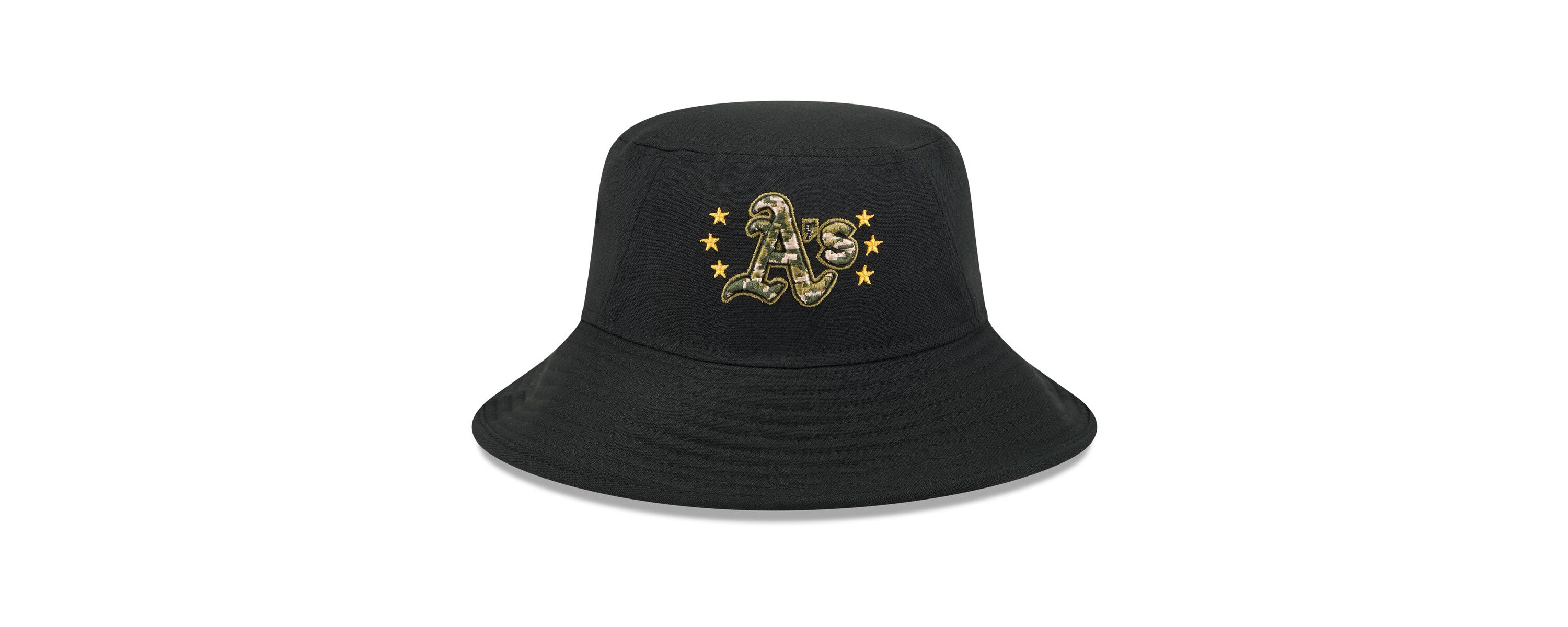 Oakland Athletics MLB Athletics 2024 Armed Forces Day Bucket Hat