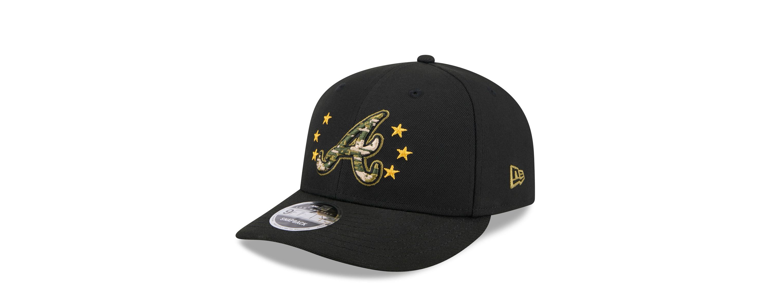 MLB Atlanta Braves 2024 Armed Forces Day Low 9FIFTY Snapback Hat