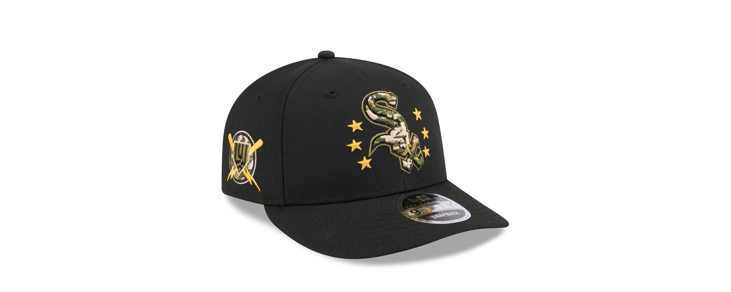 Chicago White Sox MLB Chicago Sox 2024 Armed Forces Day Low 9FIFTY Snapback Hat