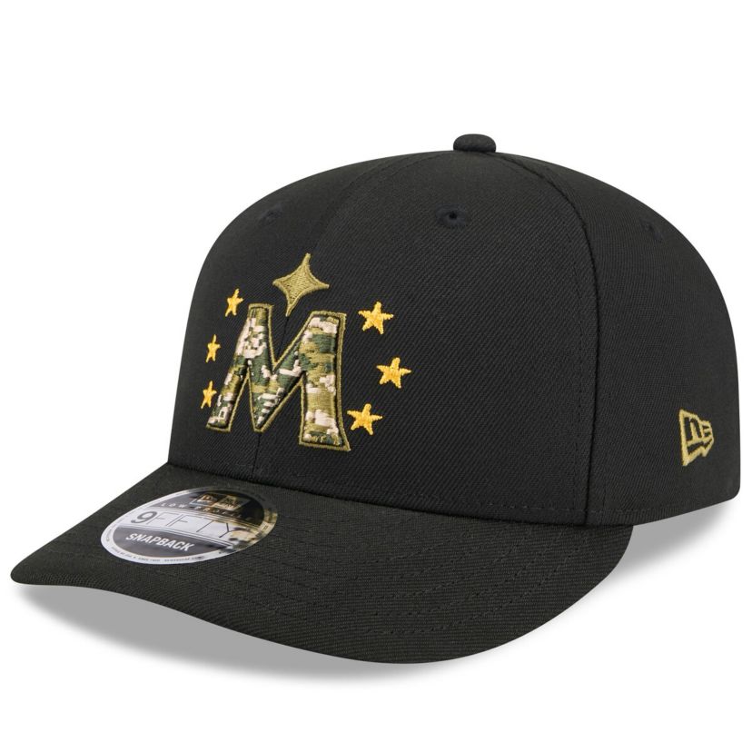 MLB Minnesota Twins 2024 Armed Forces Day Low 9FIFTY Snapback Hat