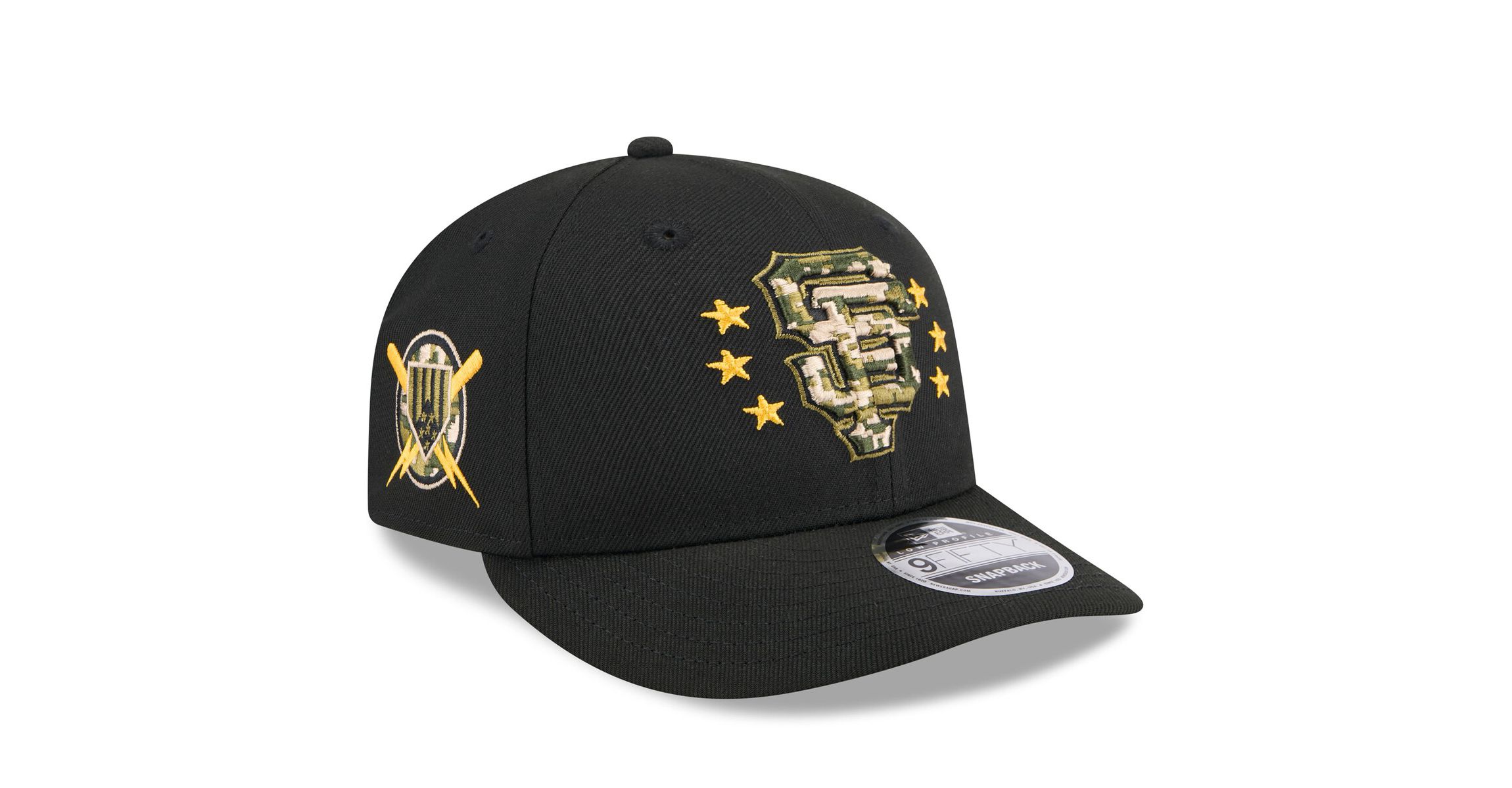 MLB San Francisco Giants 2024 Armed Forces Day Low 9FIFTY Snapback Hat