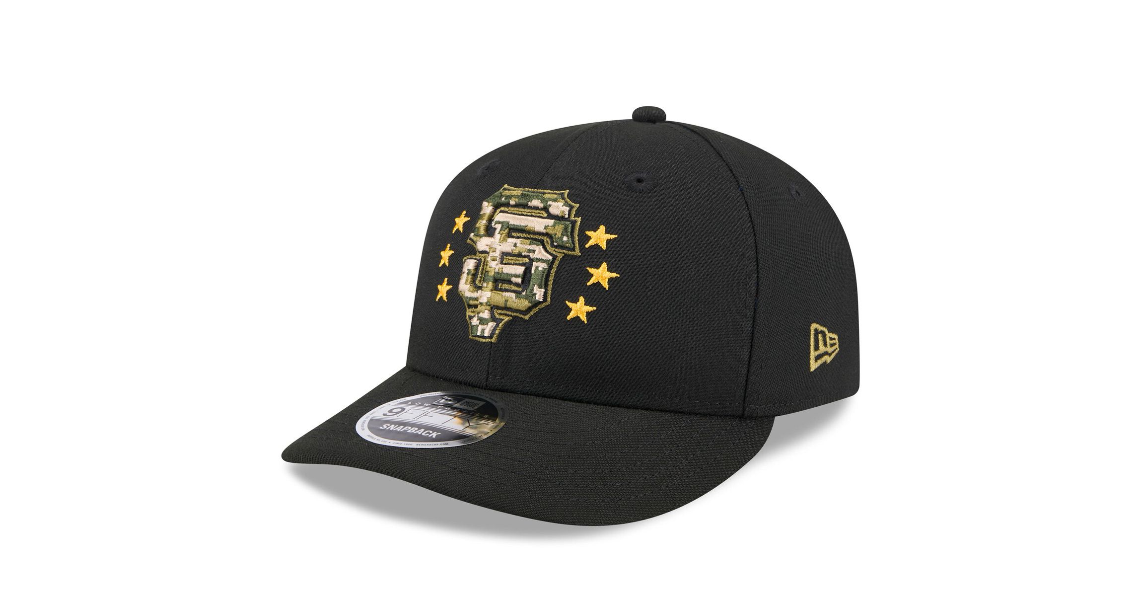 MLB San Francisco Giants 2024 Armed Forces Day Low 9FIFTY Snapback Hat