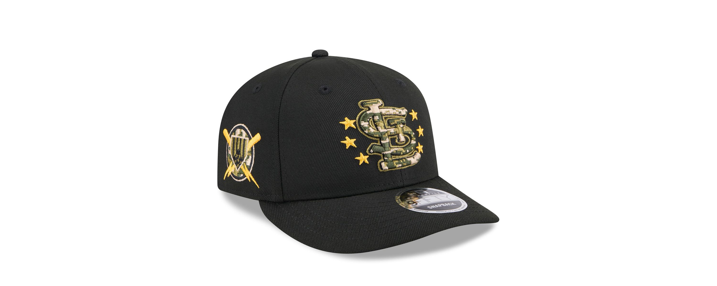 MLB St. Louis Cardinals 2024 Armed Forces Day Low 9FIFTY Snapback Hat