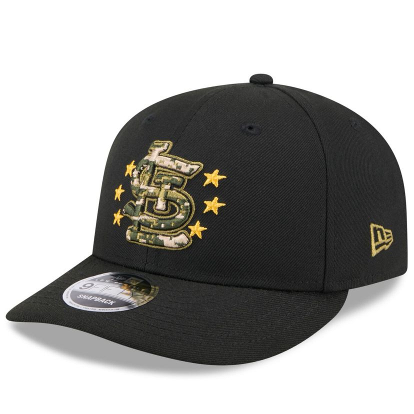 MLB St. Louis Cardinals 2024 Armed Forces Day Low 9FIFTY Snapback Hat