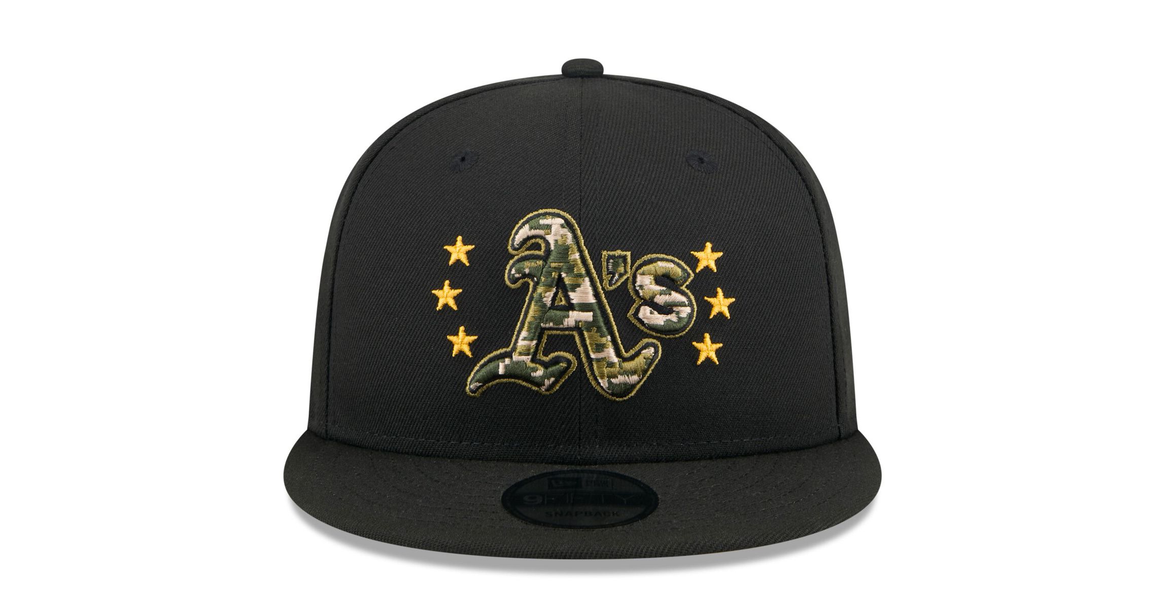 Oakland Athletics MLB Athletics 2024 Armed Forces Day 9FIFTY Snapback Hat