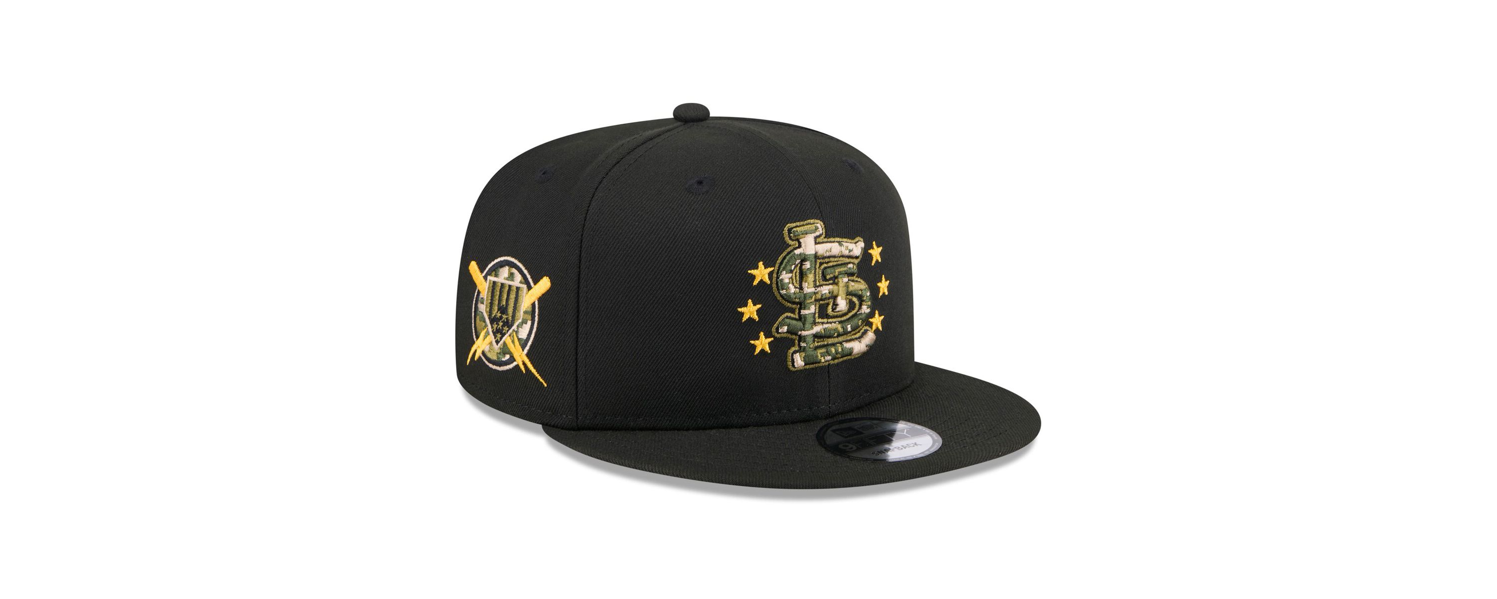 MLB St. Louis Cardinals 2024 Armed Forces Day 9FIFTY Snapback Hat