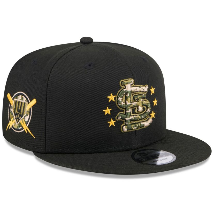 MLB St. Louis Cardinals 2024 Armed Forces Day 9FIFTY Snapback Hat