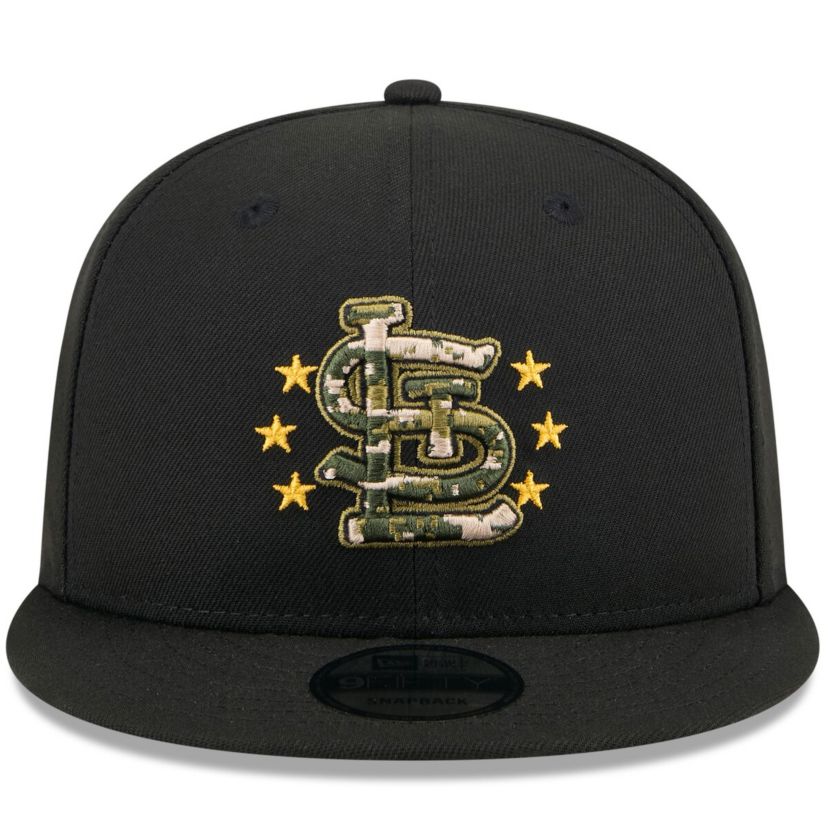 MLB St. Louis Cardinals 2024 Armed Forces Day 9FIFTY Snapback Hat
