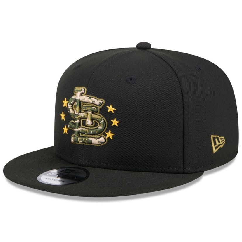 MLB St. Louis Cardinals 2024 Armed Forces Day 9FIFTY Snapback Hat
