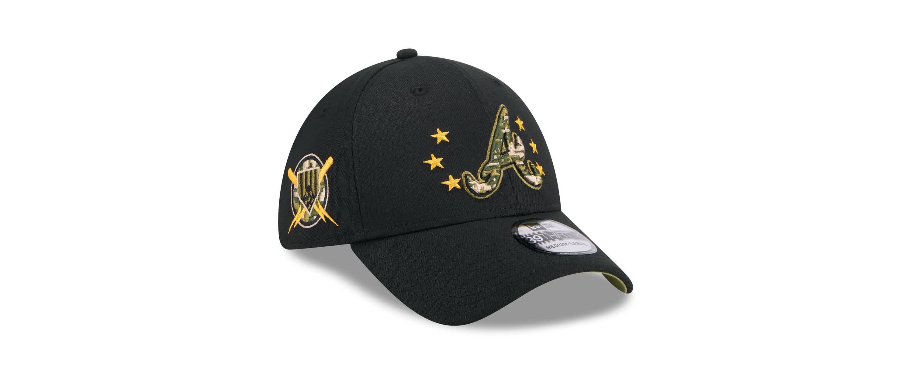 MLB Atlanta Braves 2024 Armed Forces Day 39THIRTY Flex Hat