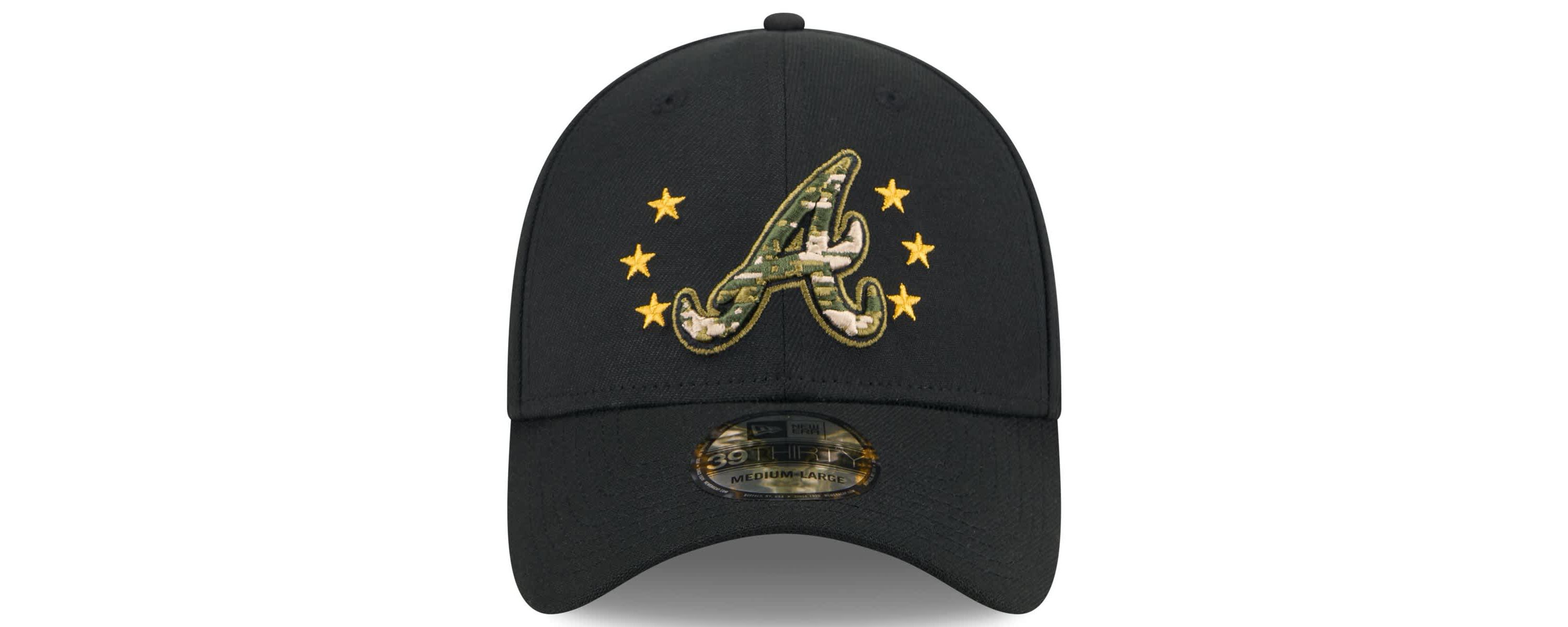 MLB Atlanta Braves 2024 Armed Forces Day 39THIRTY Flex Hat