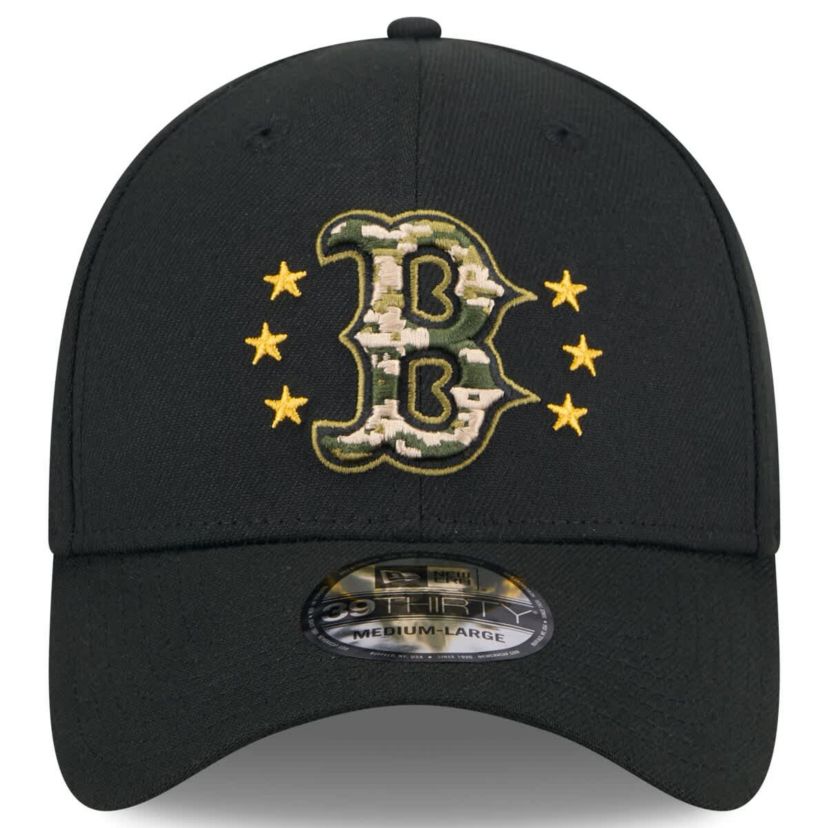 Boston Red Sox MLB Boston Sox 2024 Armed Forces Day 39THIRTY Flex Hat