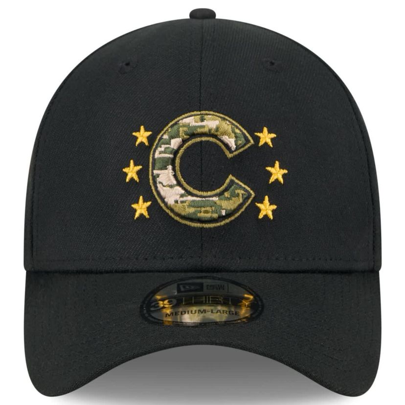 MLB Chicago Cubs 2024 Armed Forces Day 39THIRTY Flex Hat