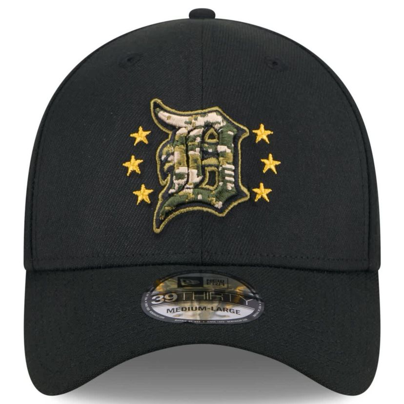 MLB Detroit Tigers 2024 Armed Forces Day 39THIRTY Flex Hat