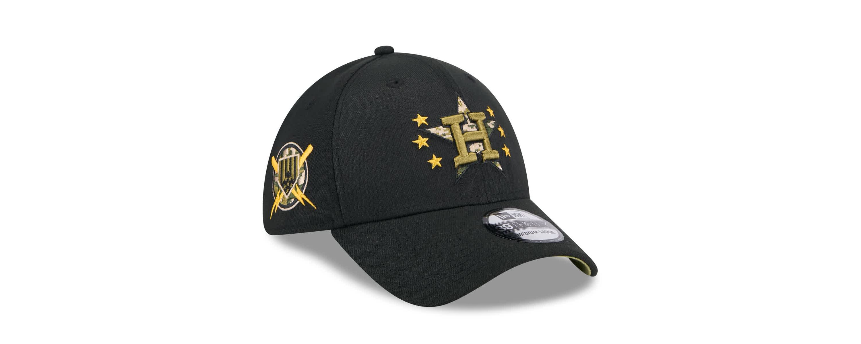 MLB Houston Astros 2024 Armed Forces Day 39THIRTY Flex Hat