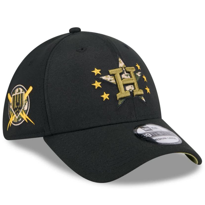 MLB Houston Astros 2024 Armed Forces Day 39THIRTY Flex Hat