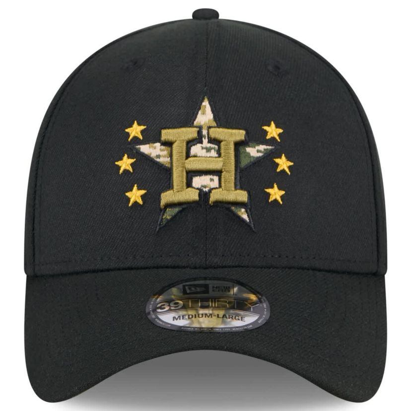 MLB Houston Astros 2024 Armed Forces Day 39THIRTY Flex Hat