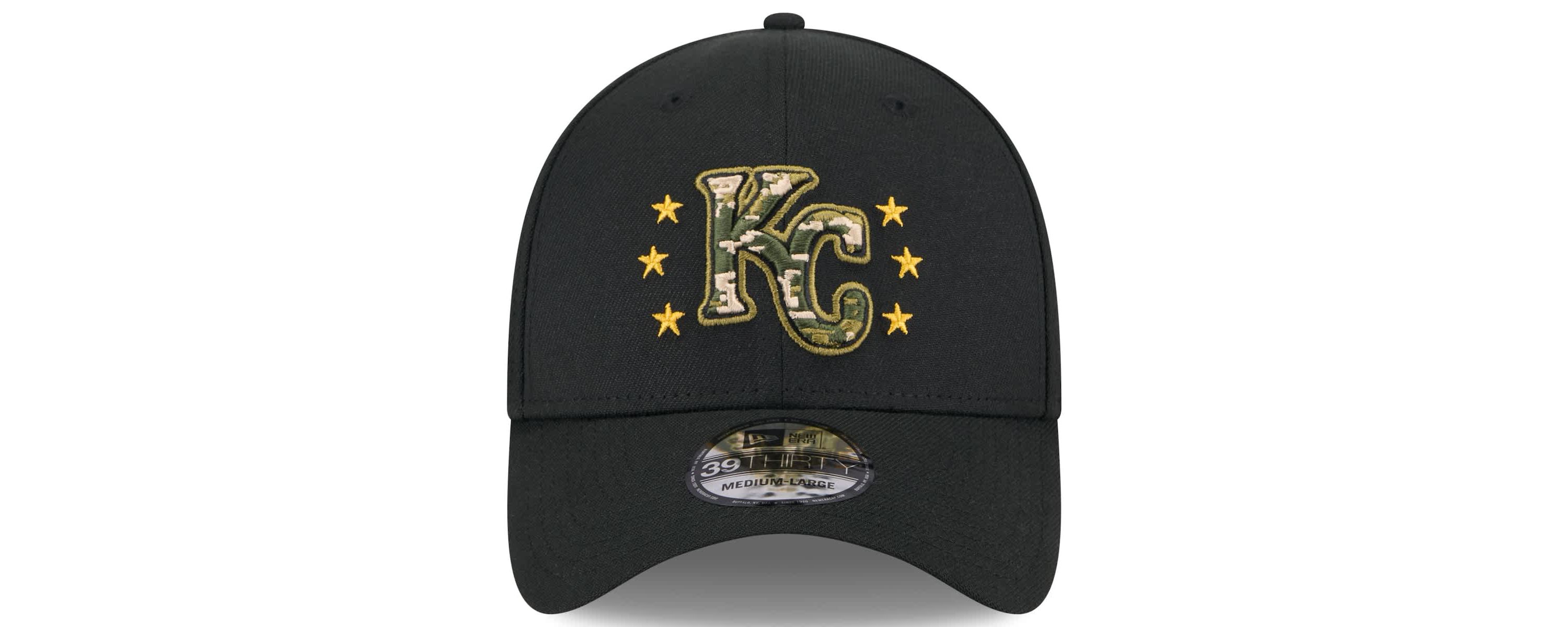 MLB Kansas City Royals 2024 Armed Forces Day 39THIRTY Flex Hat