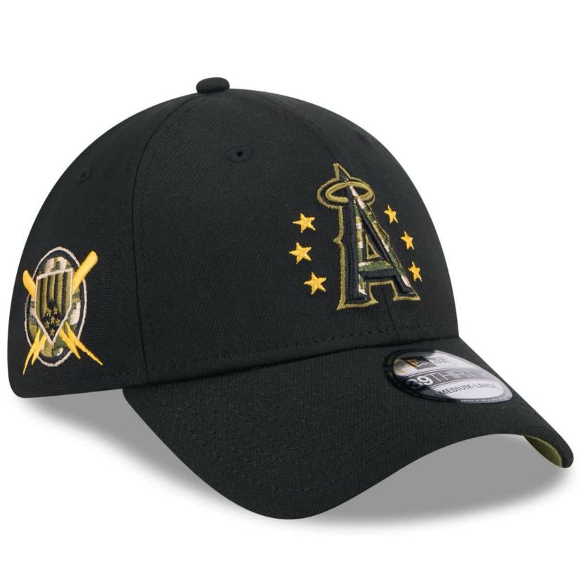 MLB Los Angeles Angels 2024 Armed Forces Day 39THIRTY Flex Hat