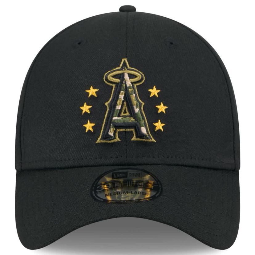 MLB Los Angeles Angels 2024 Armed Forces Day 39THIRTY Flex Hat