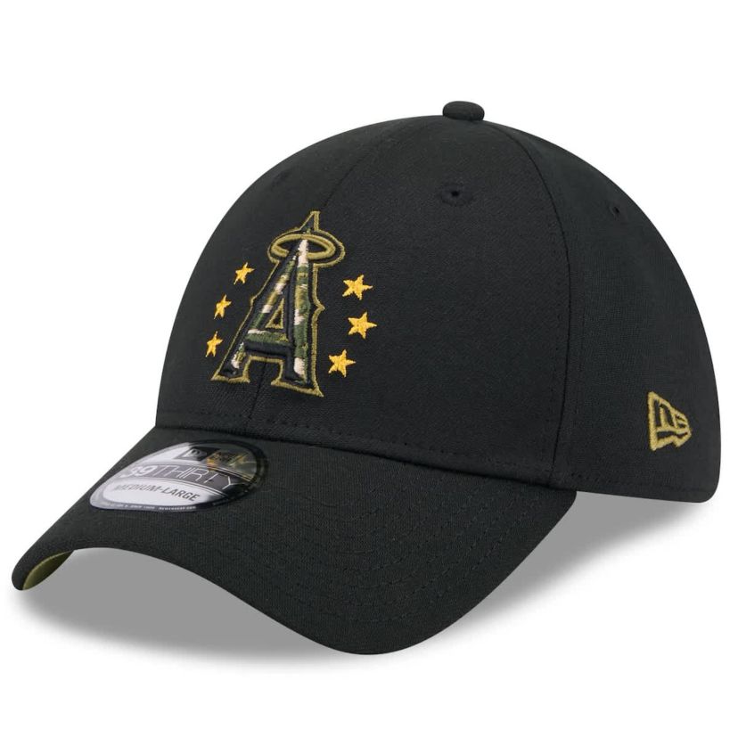 MLB Los Angeles Angels 2024 Armed Forces Day 39THIRTY Flex Hat
