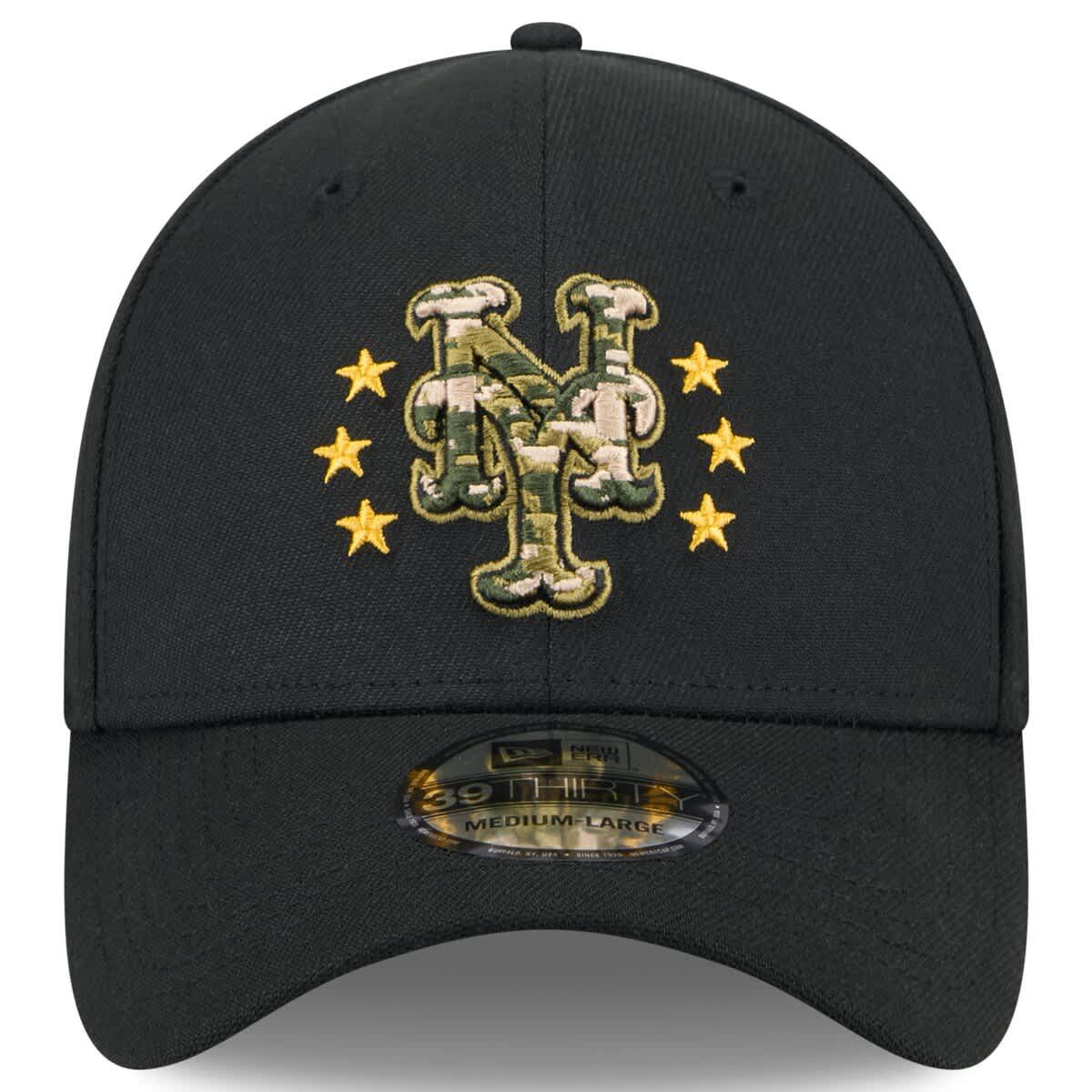 MLB New York Mets 2024 Armed Forces Day 39THIRTY Flex Hat