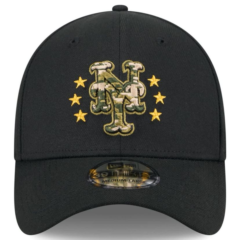 MLB New York Mets 2024 Armed Forces Day 39THIRTY Flex Hat