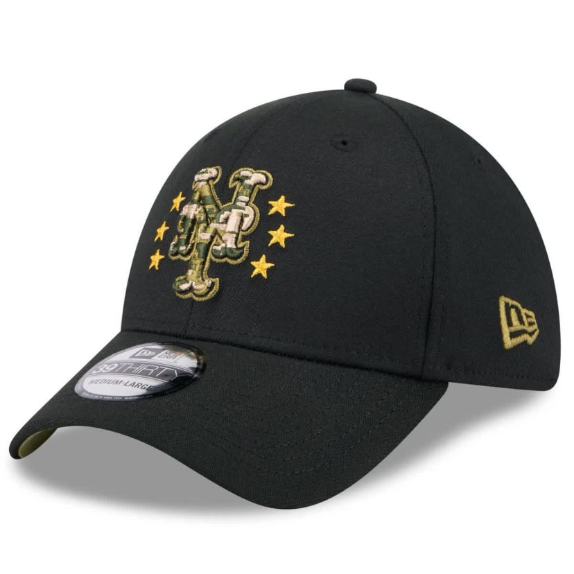 MLB New York Mets 2024 Armed Forces Day 39THIRTY Flex Hat