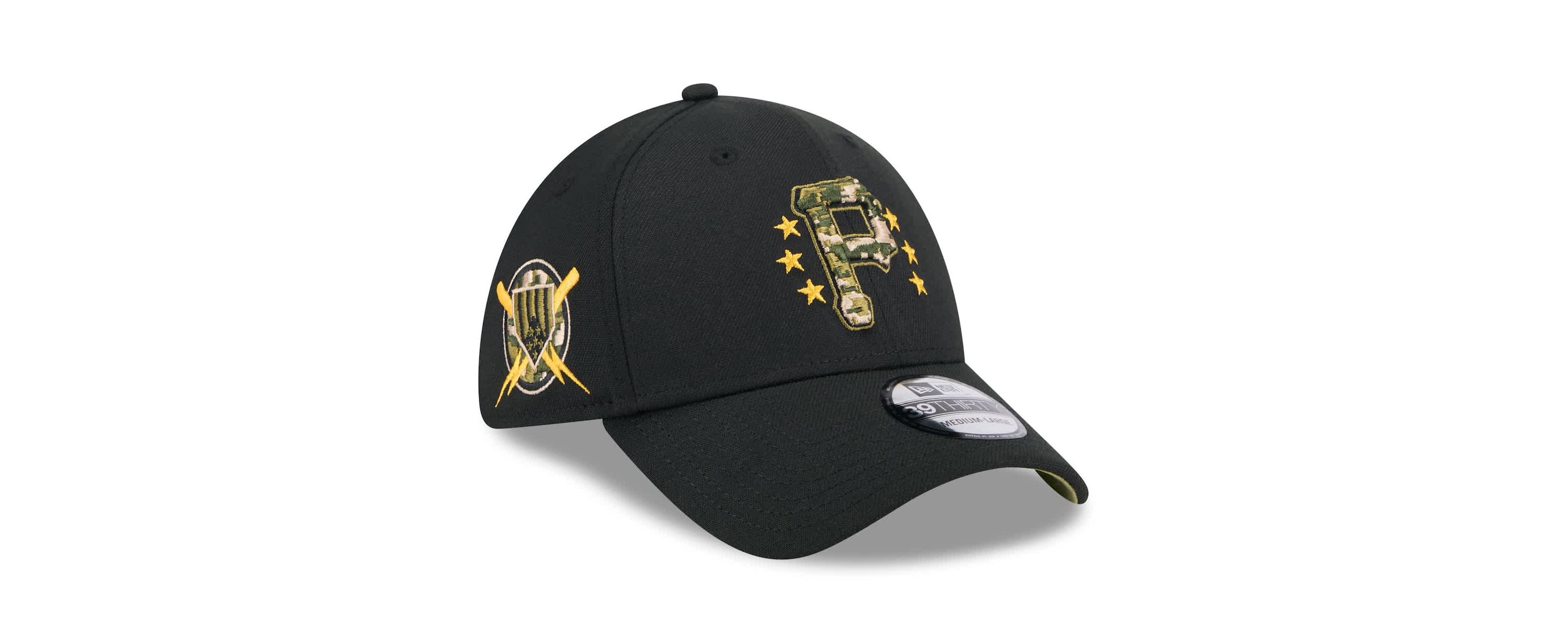 MLB Pittsburgh Pirates 2024 Armed Forces Day 39THIRTY Flex Hat