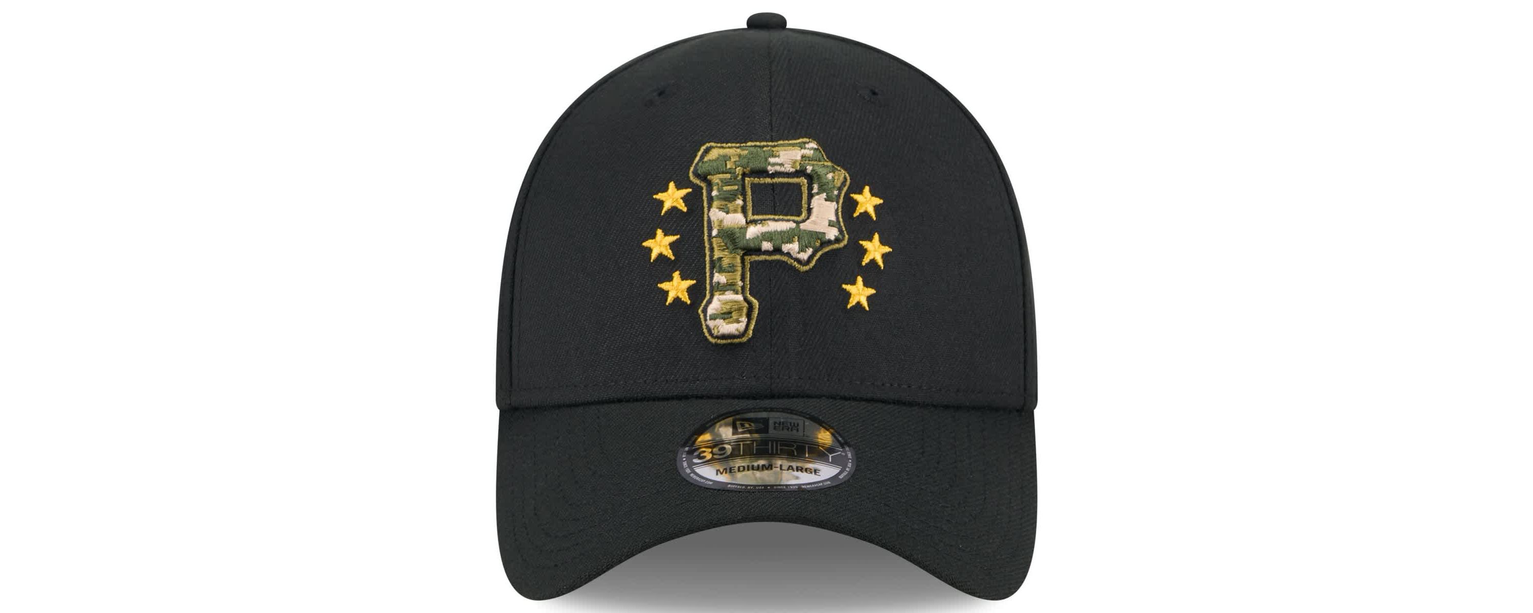 MLB Pittsburgh Pirates 2024 Armed Forces Day 39THIRTY Flex Hat