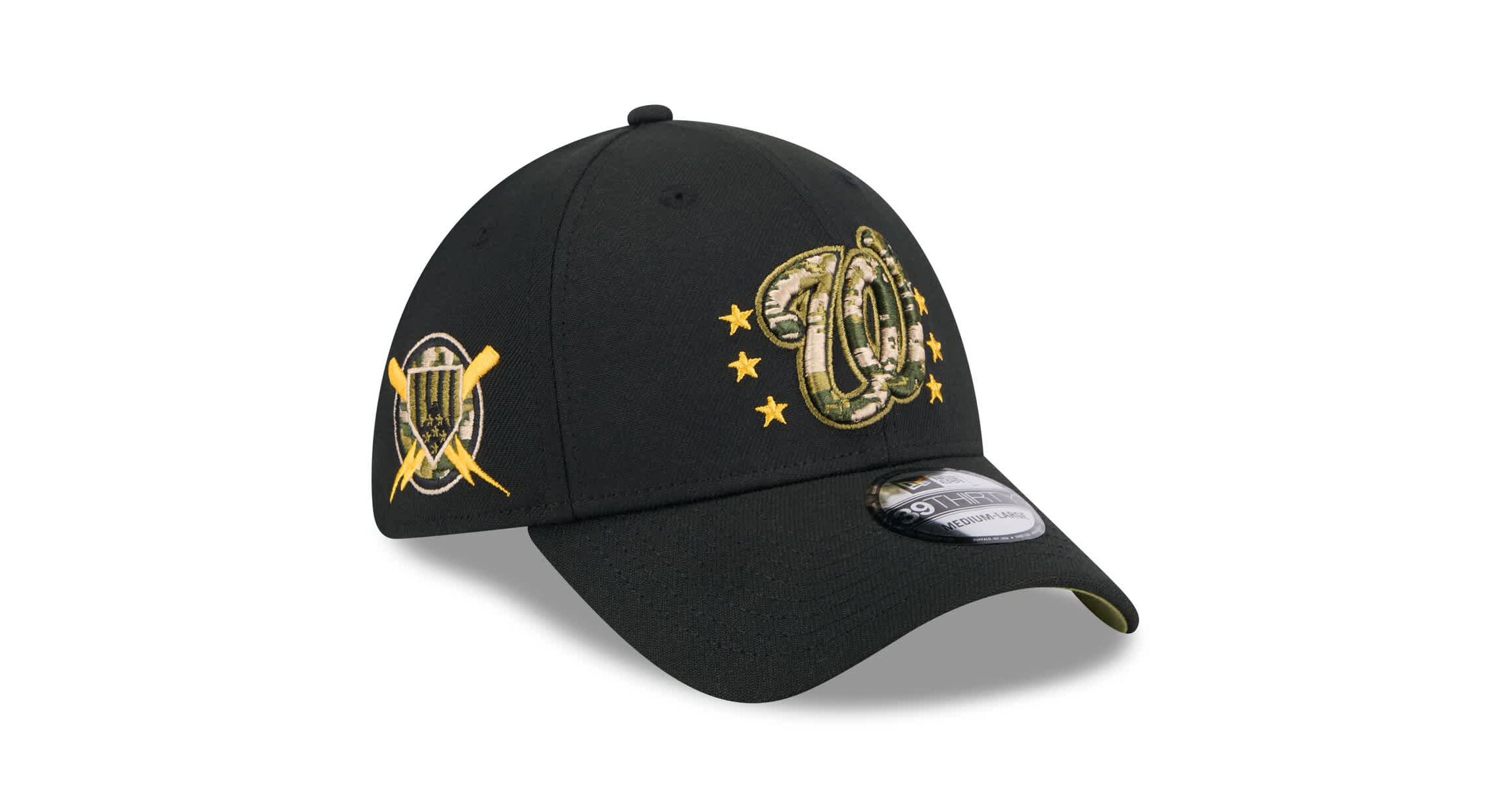 MLB Washington Nationals 2024 Armed Forces Day 39THIRTY Flex Hat