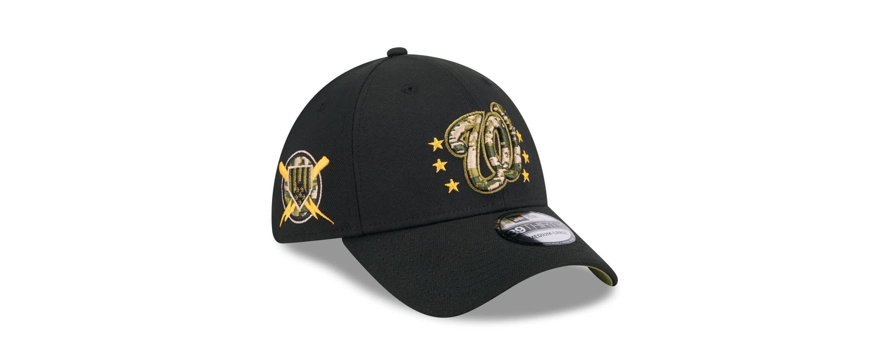 MLB Washington Nationals 2024 Armed Forces Day 39THIRTY Flex Hat