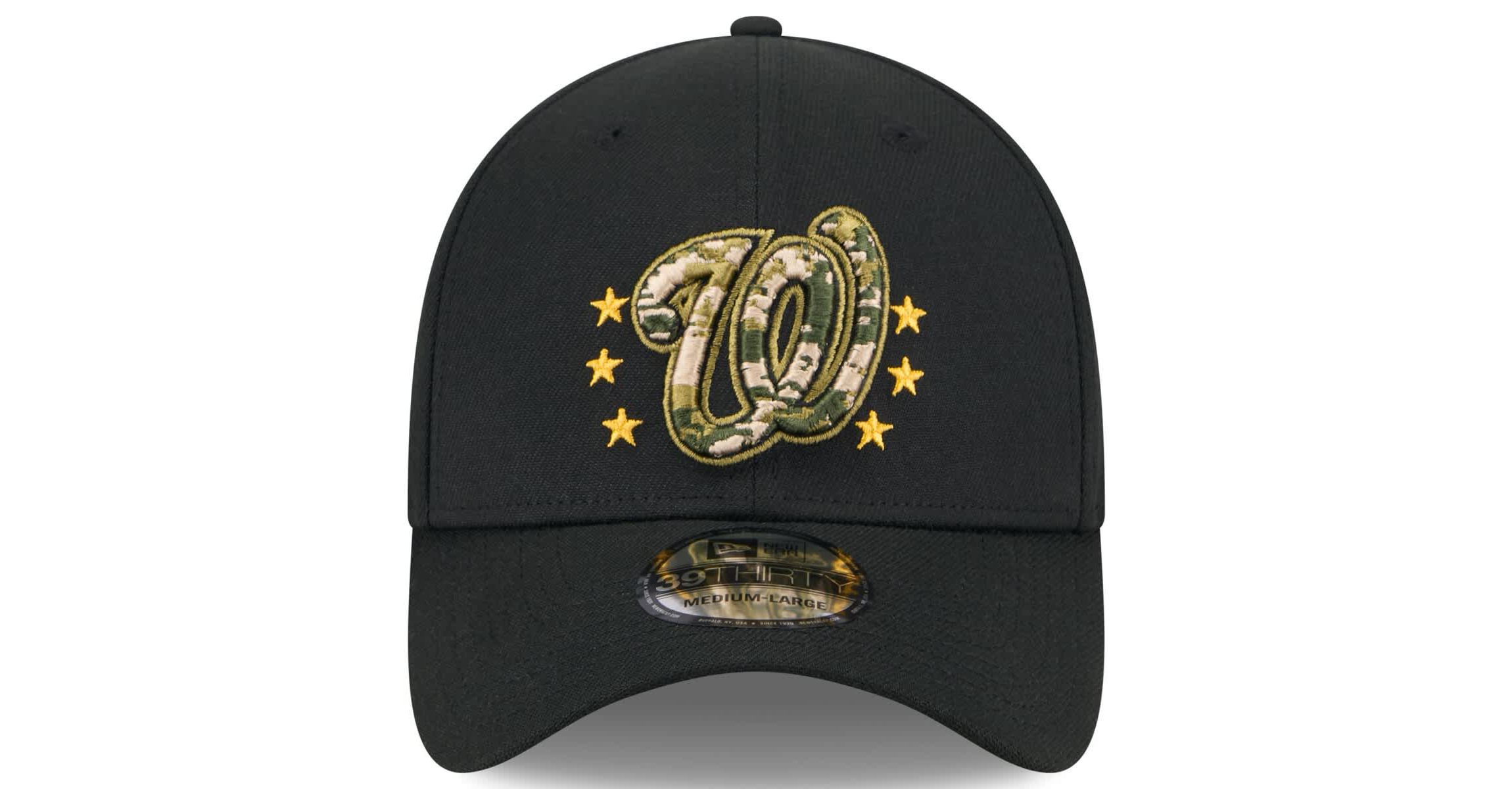MLB Washington Nationals 2024 Armed Forces Day 39THIRTY Flex Hat