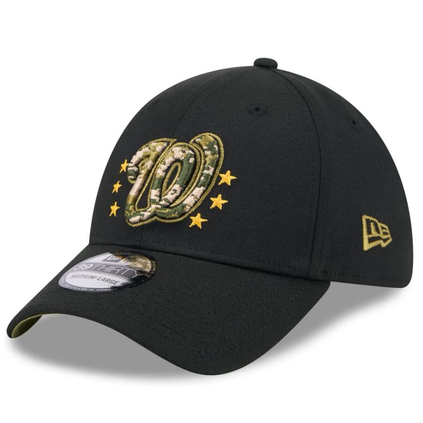 MLB Washington Nationals 2024 Armed Forces Day 39THIRTY Flex Hat