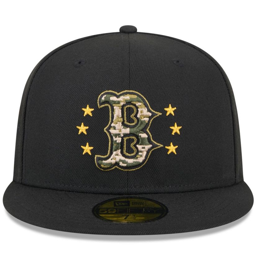 Boston Red Sox MLB Boston Sox 2024 Armed Forces Day On-Field 59FIFTY Fitted Hat