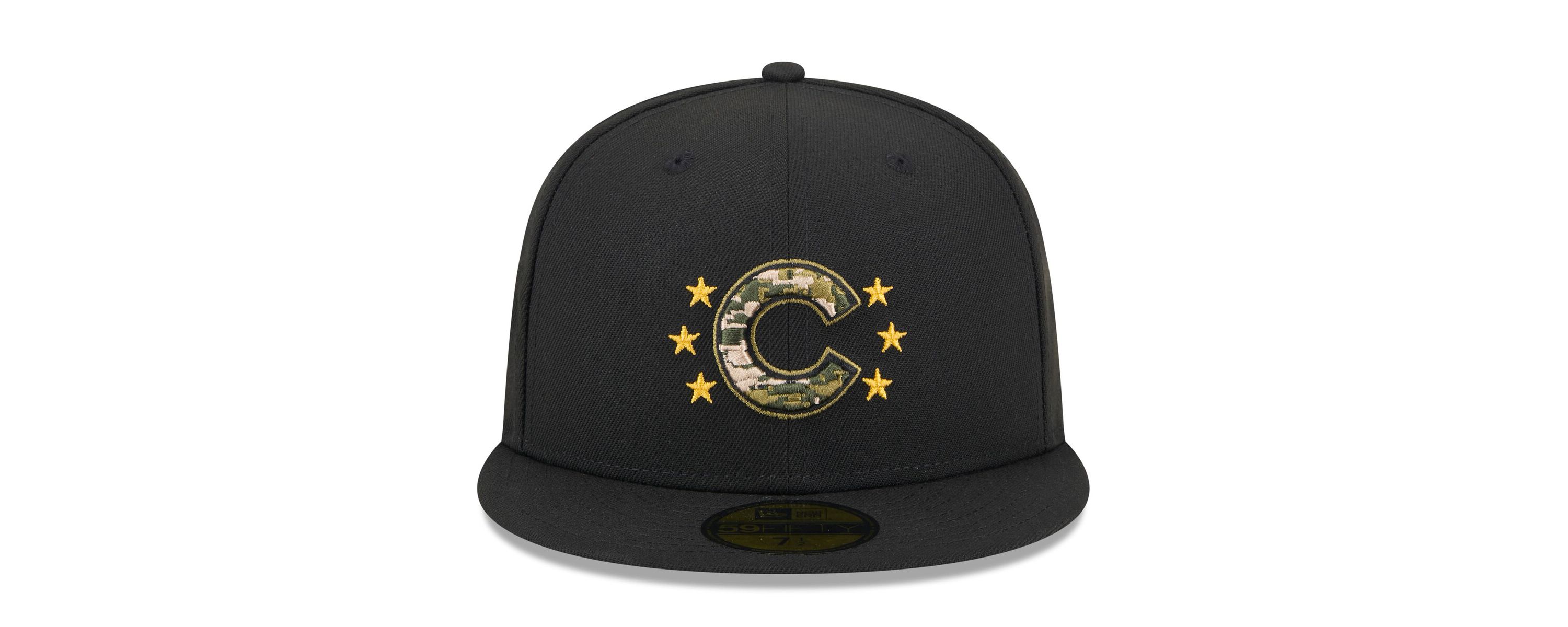 MLB Chicago Cubs 2024 Armed Forces Day On-Field 59FIFTY Fitted Hat