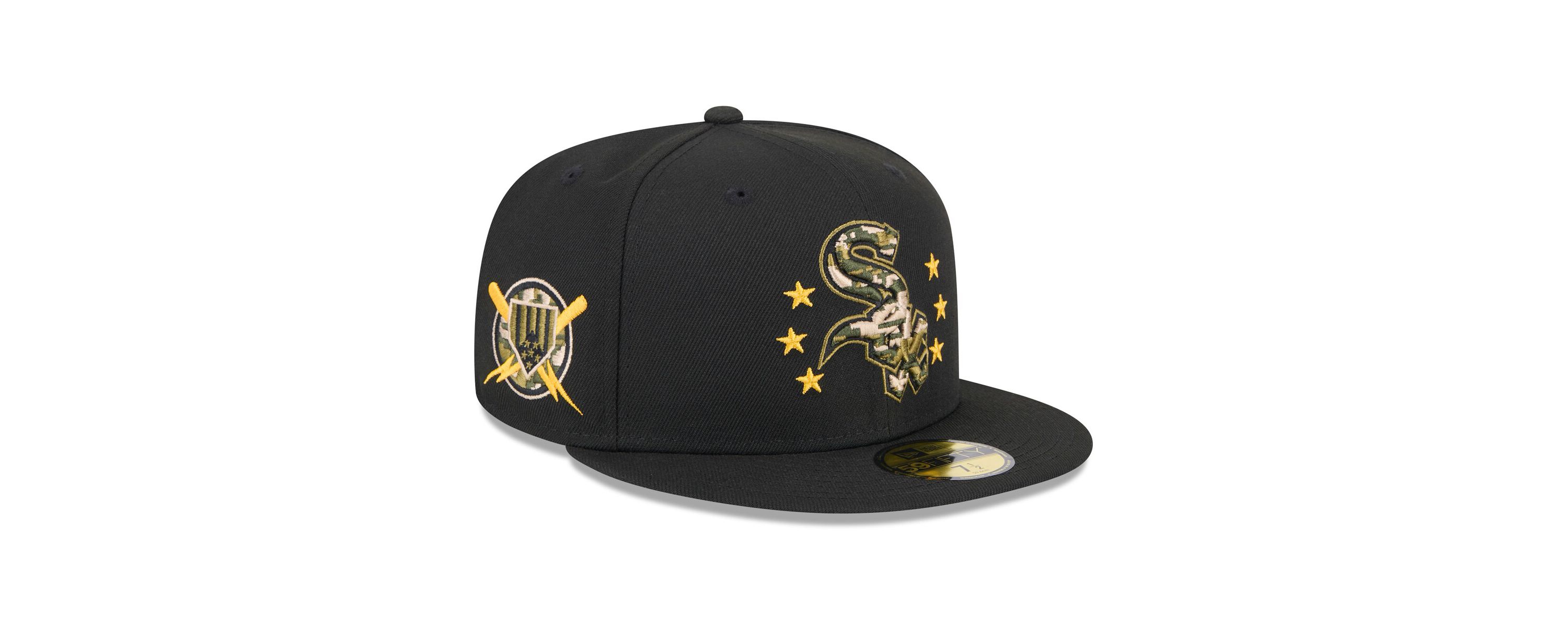Chicago White Sox MLB Chicago Sox 2024 Armed Forces Day On-Field 59FIFTY Fitted Hat