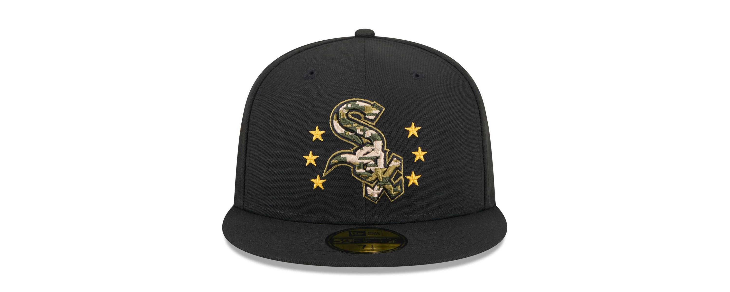 Chicago White Sox MLB Chicago Sox 2024 Armed Forces Day On-Field 59FIFTY Fitted Hat