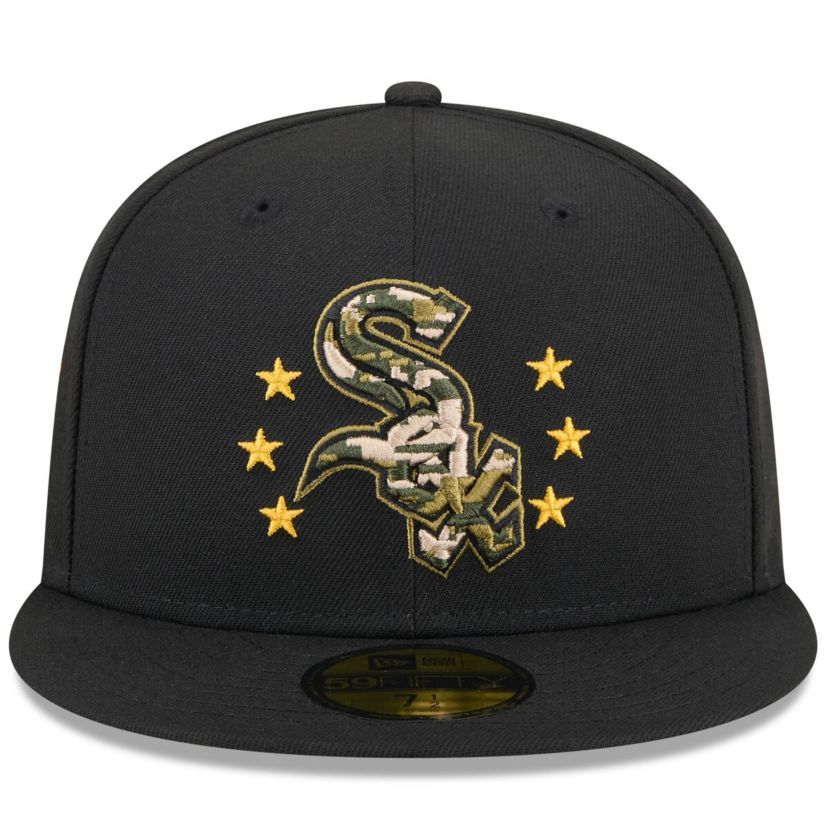 Chicago White Sox MLB Chicago Sox 2024 Armed Forces Day On-Field 59FIFTY Fitted Hat