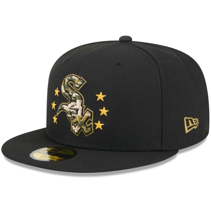 Chicago White Sox MLB Chicago Sox 2024 Armed Forces Day On-Field 59FIFTY Fitted Hat