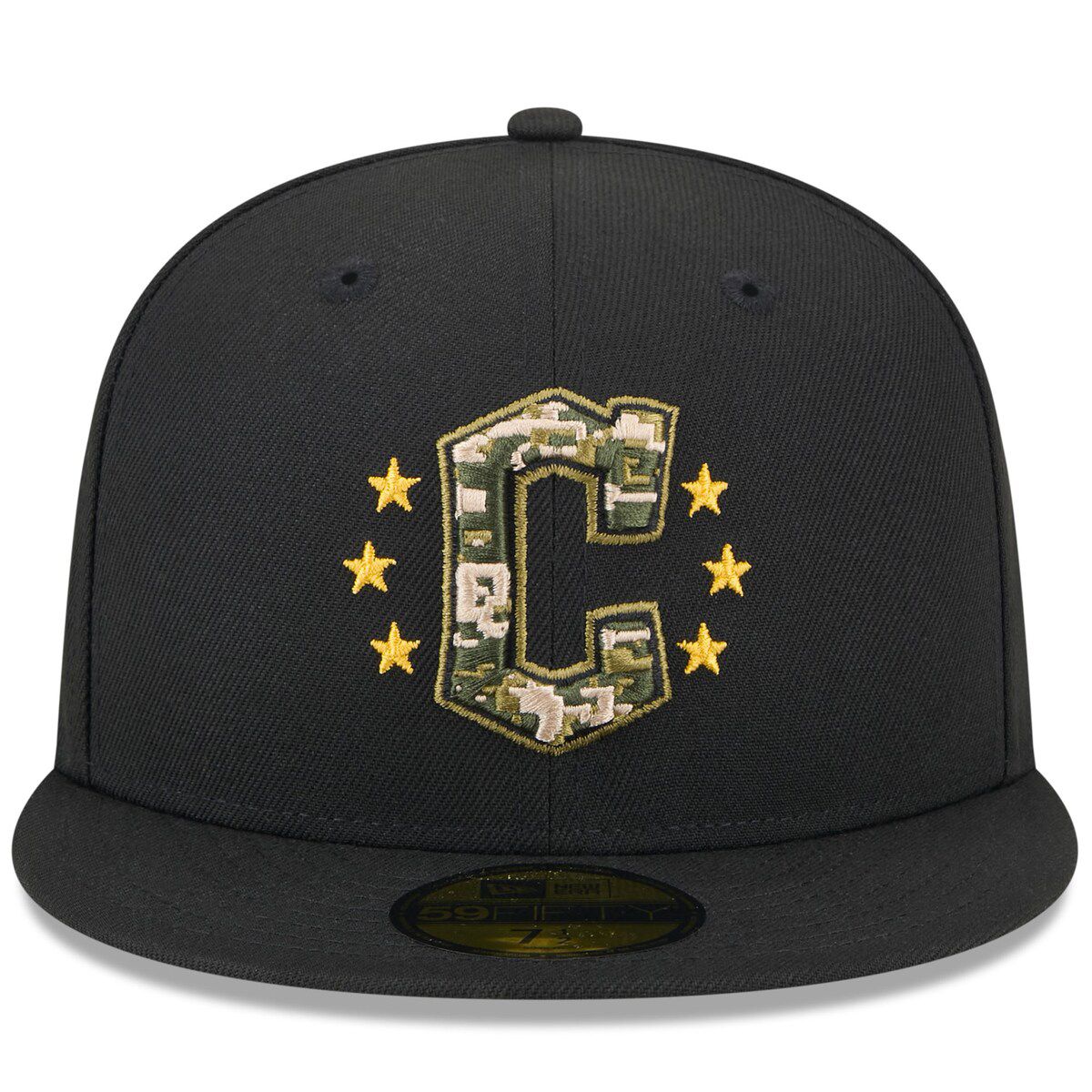 MLB Cleveland Guardians 2024 Armed Forces Day On-Field 59FIFTY Fitted Hat
