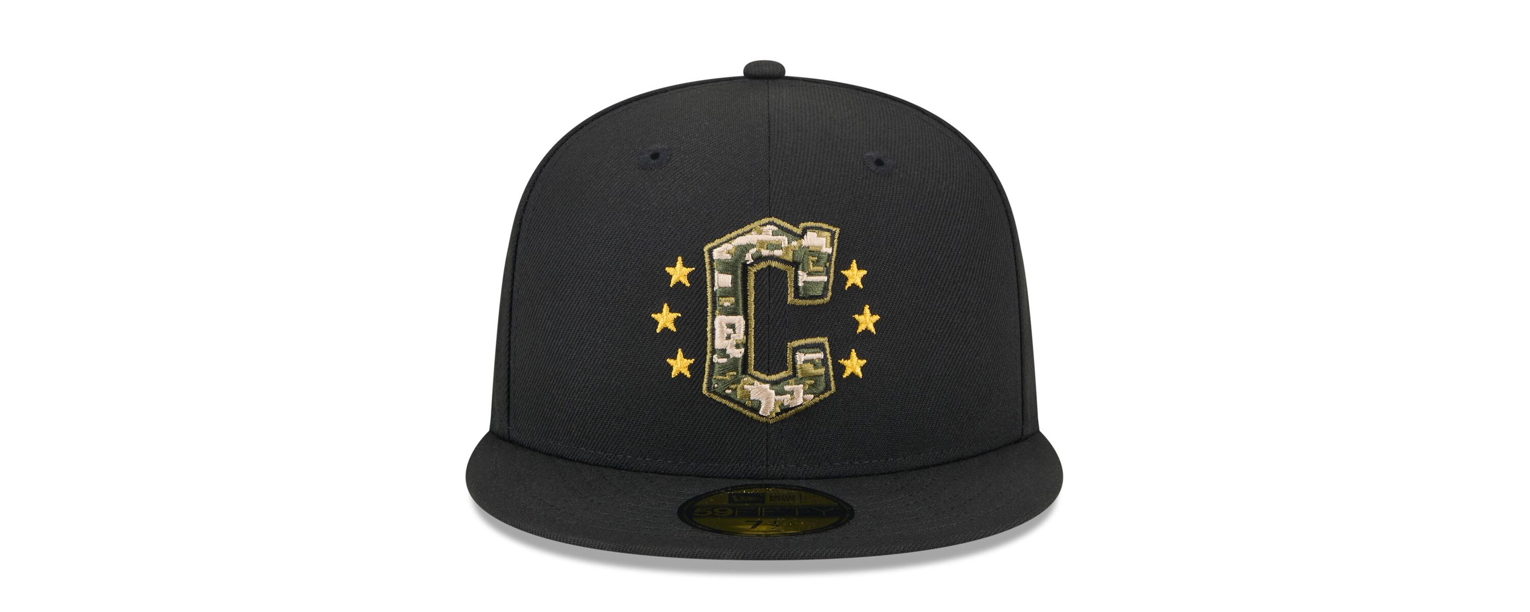 MLB Cleveland Guardians 2024 Armed Forces Day On-Field 59FIFTY Fitted Hat