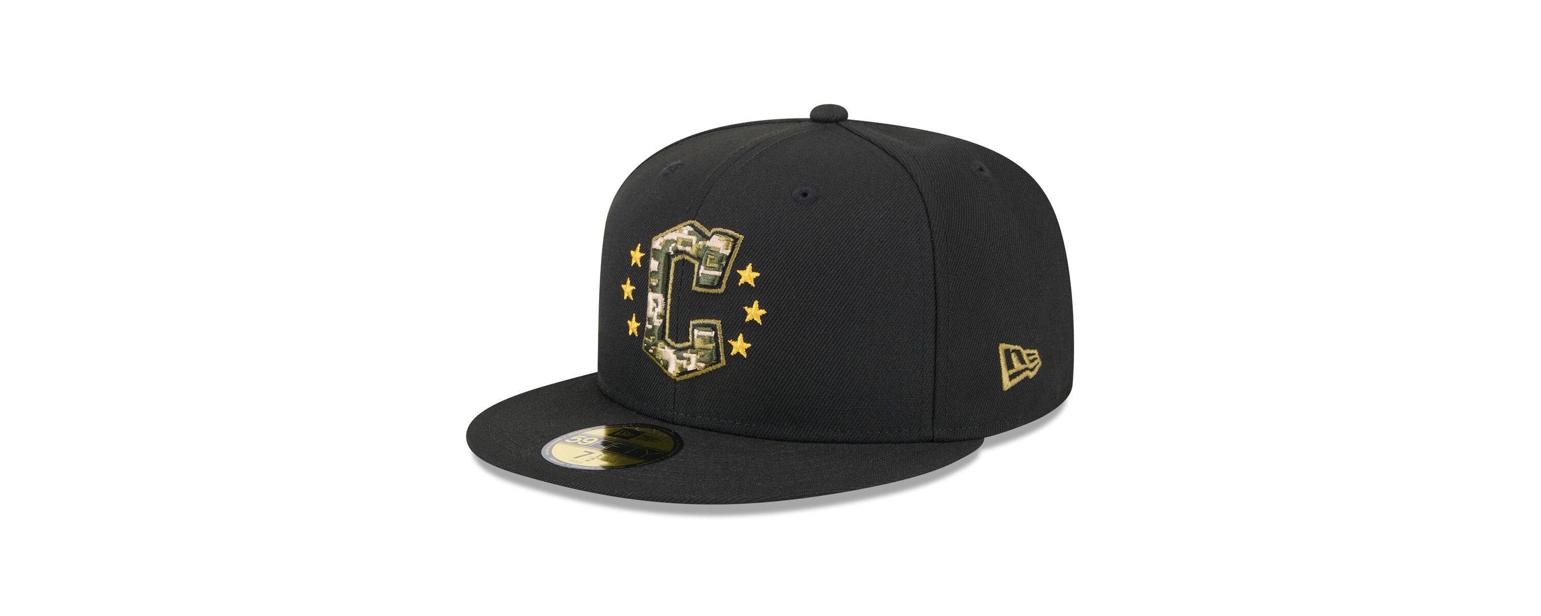 MLB Cleveland Guardians 2024 Armed Forces Day On-Field 59FIFTY Fitted Hat