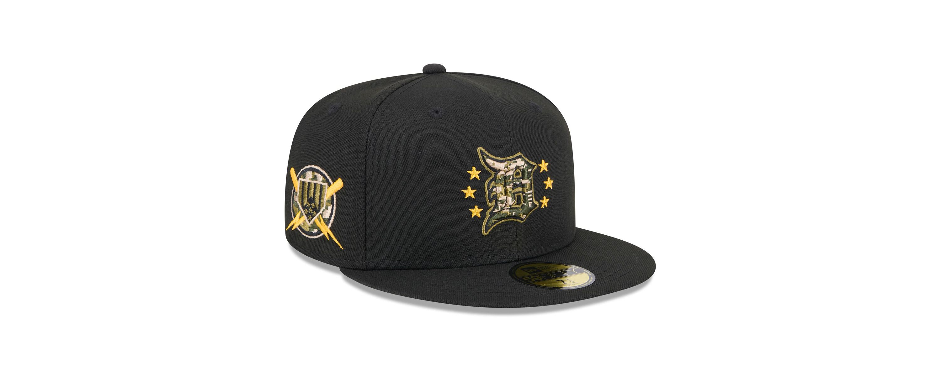 MLB Detroit Tigers 2024 Armed Forces Day On-Field 59FIFTY Fitted Hat