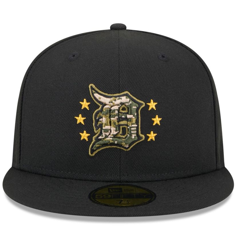 MLB Detroit Tigers 2024 Armed Forces Day On-Field 59FIFTY Fitted Hat