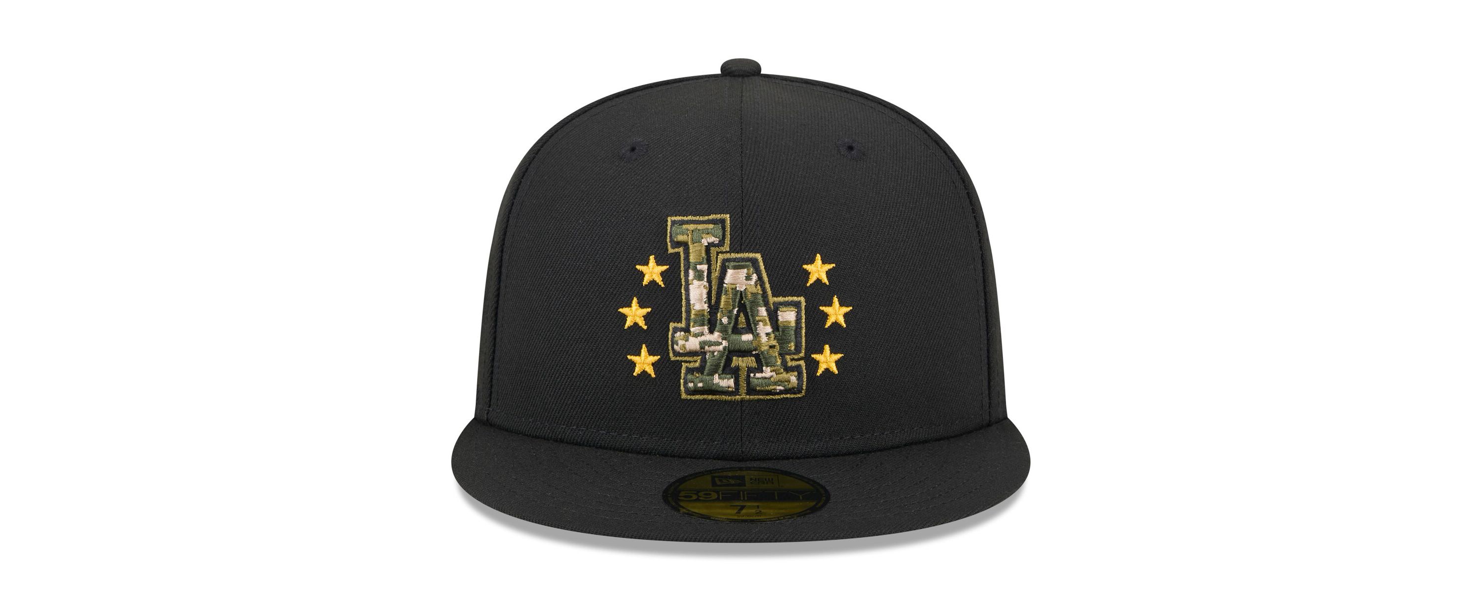 MLB Los Angeles Dodgers 2024 Armed Forces Day On-Field 59FIFTY Fitted Hat